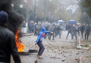 Les forces de sécurité ont empêché des émeutiers de commettre des actes de vandalisme
