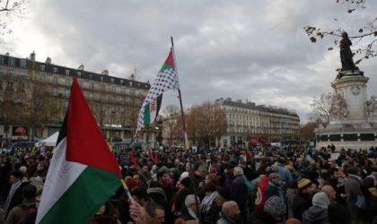 Manifestations en France contre la décision de Trump