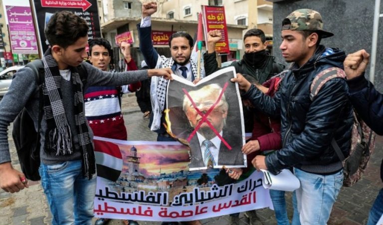 Palestine trump