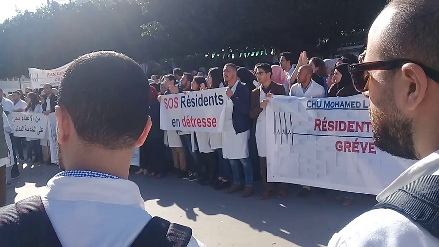 grève résidents