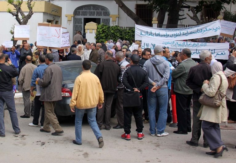 Les syndicats grévistes sont le Cnapeste, l’Unpef, le Snapest, le SNTE, le Satef et le Cela