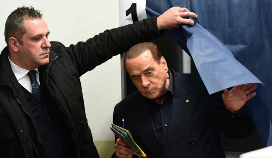 Silvio Berlusconi Forza Italia législatives
