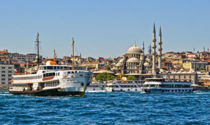 Vue intérieure d’une cité universitaire à Istanbul