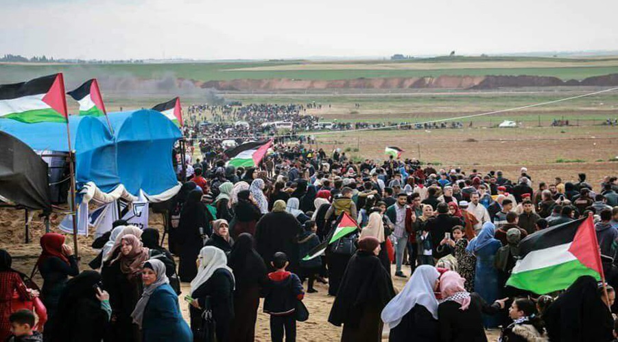 Ghaza manifestation la Nakba