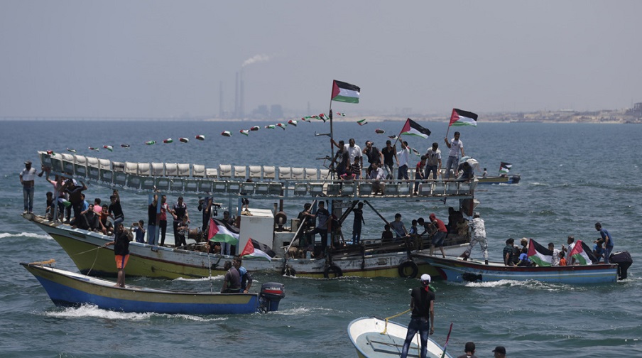 Ghaza blocus Israël mer