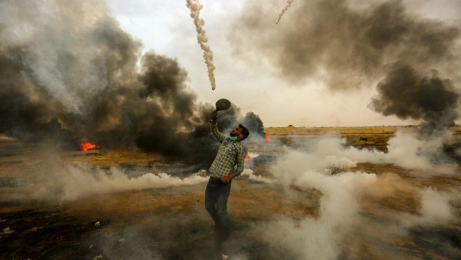 Ghaza massacre ambassade US