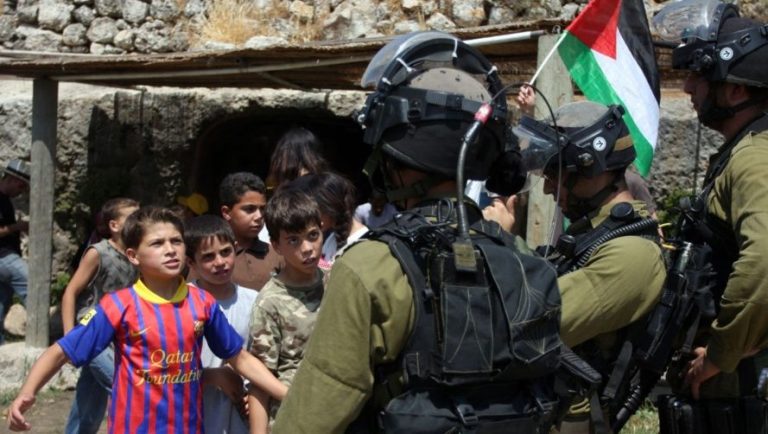 chocolat empoisonné enfant palestinien Israël