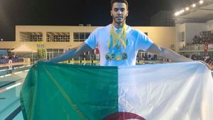 Oussama Sahnoune, Championnats arabes open de natation,