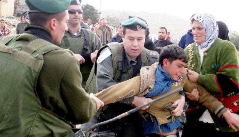 Palestine, Israël versus enfant