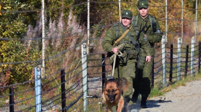 algérien, lignes frontalières russes