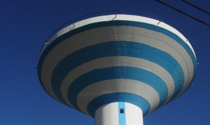 château d’eau à Hassi Bahbah : images choquantes