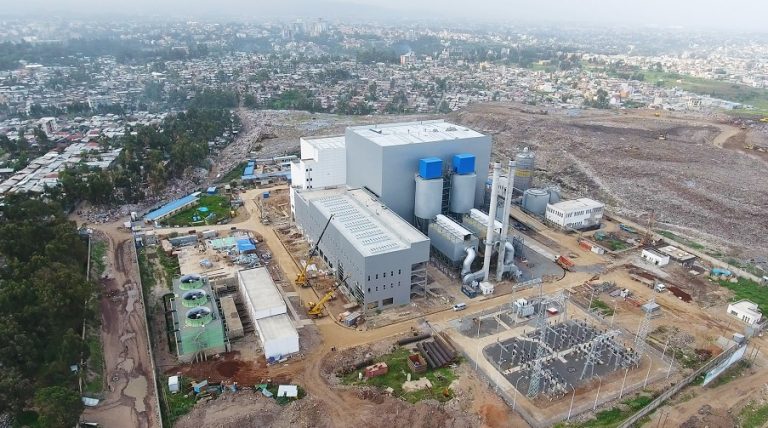 Ethiopie usine traitement déchets