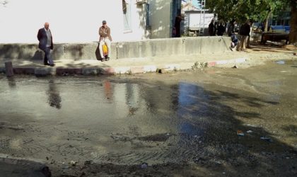 Bordj Menaïel : les égouts à ciel ouvert