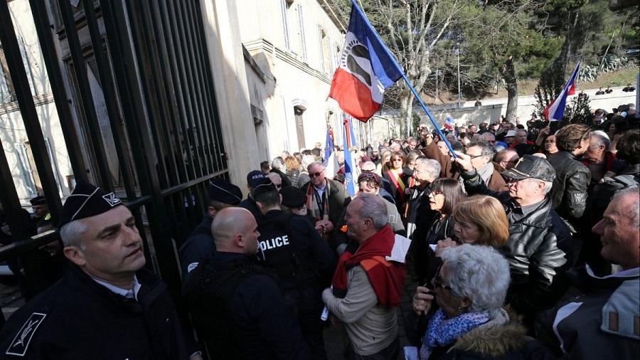 Drapeau Authentique - Navire - Algérie ⋆ Soviet in Paris