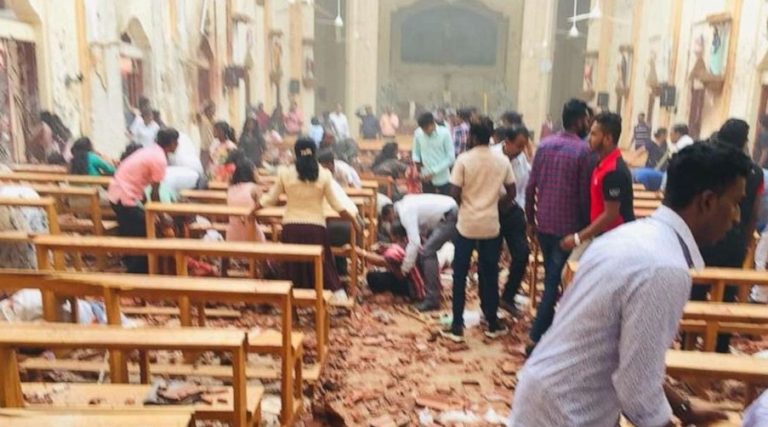 sri lanka explosions terroristes