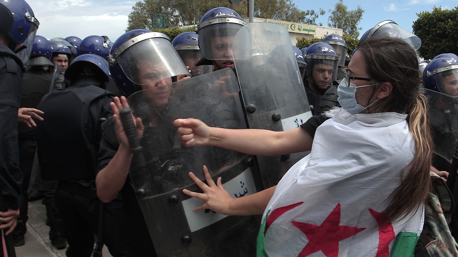 manif 2 Algériens