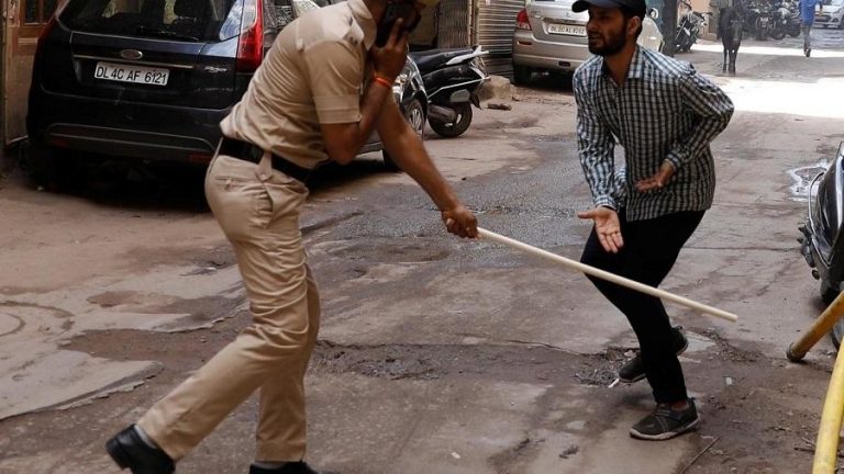 Inde politique de confinement