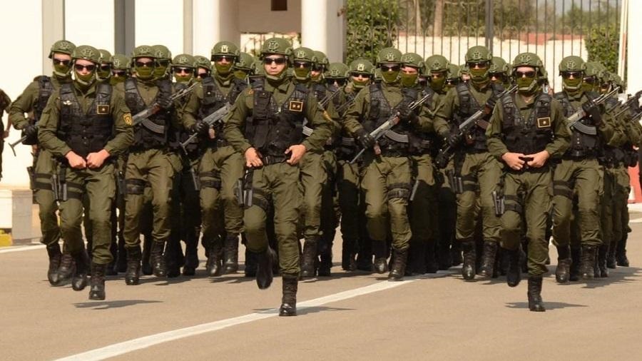 Gendarmerie paysans marocains