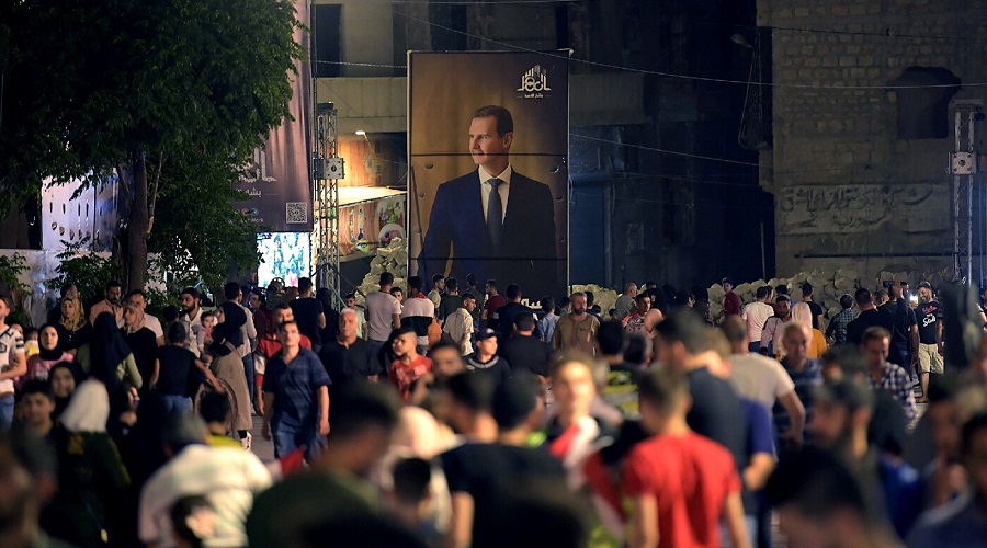 syrie réélection