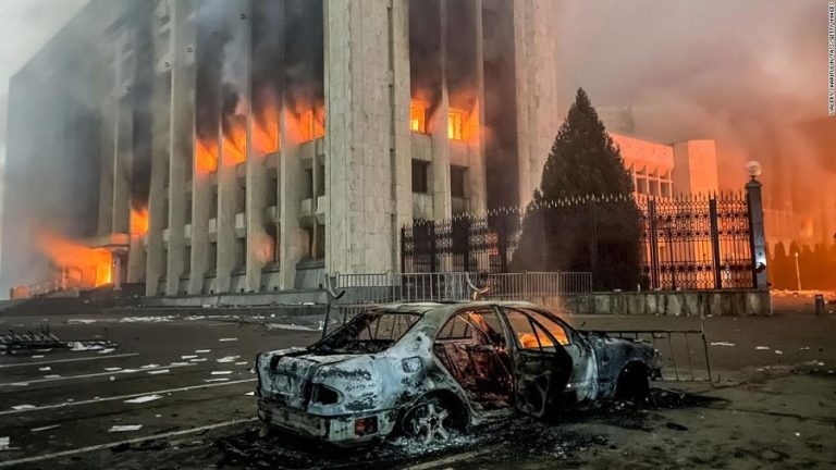 Almaty Kazakhstan émeutes