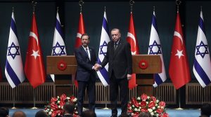 Recep Tayyip Erdogan - Isaac Herzog