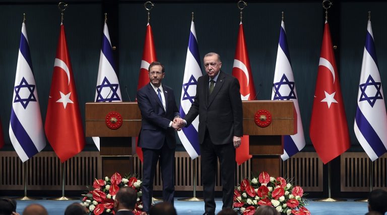 Recep Tayyip Erdogan - Isaac Herzog