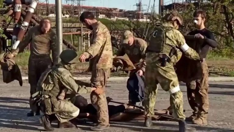 régiment Azov soldats