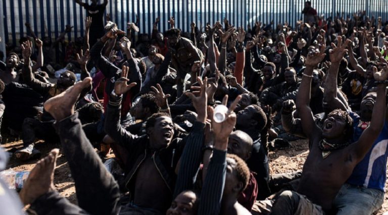 migrants Maroc Mellila