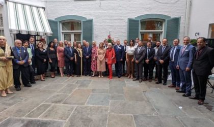 Ahmed Boutache anime une rencontre avec les membres du Club International à Washington