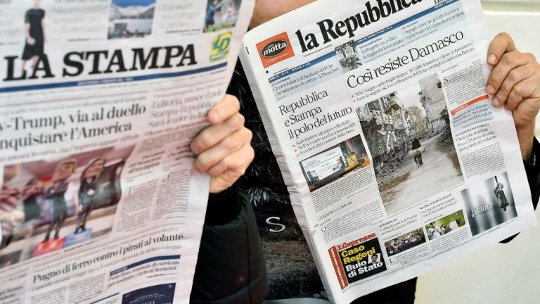 Italie presse italienne