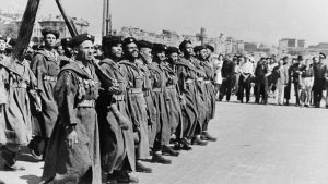 soldats lutte