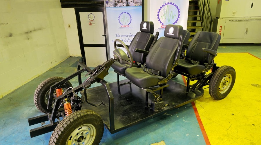 Voiture électrique envoi