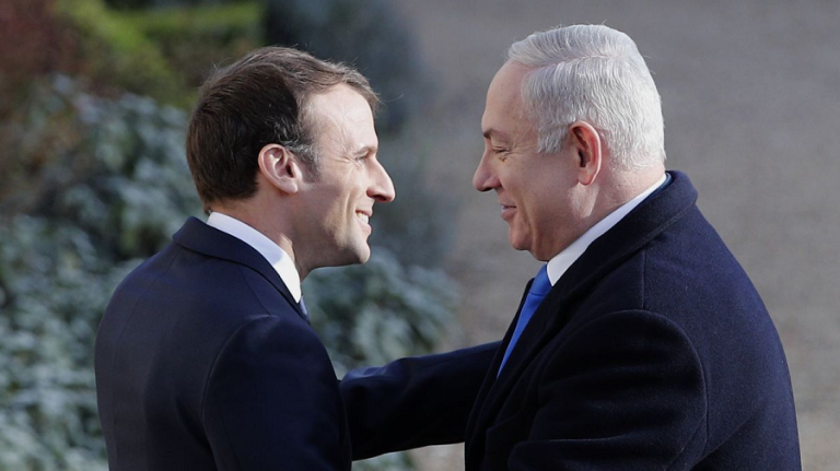 Macron Netanyahou France Israël