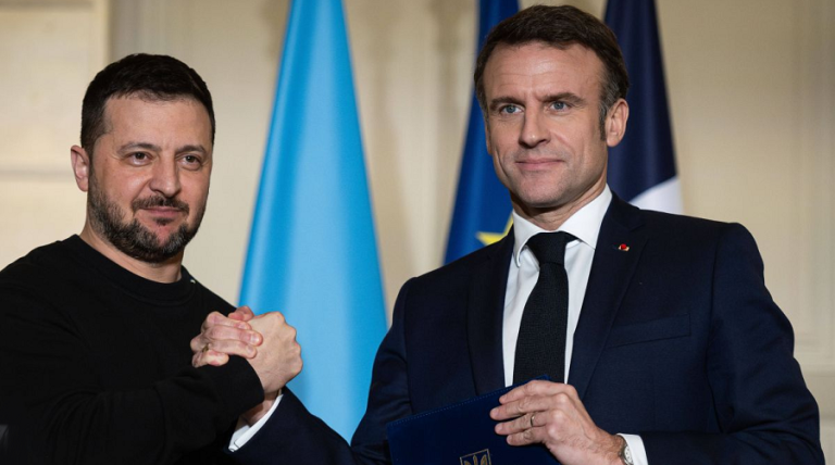 Zelensky Macron