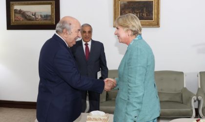 Le président de la République reçoit l’ambassadrice des Etats-Unis à Alger