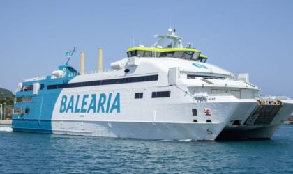 Baleària ajoute un nouveau service hebdomadaire à ses liaisons avec l’Algérie