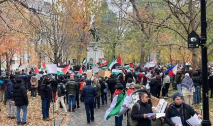 Canada : manifestation grandiose pour exiger la fin de l’agression sioniste contre Gaza