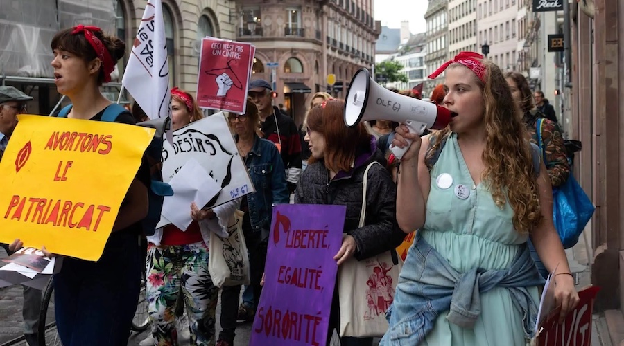 féminisme manif