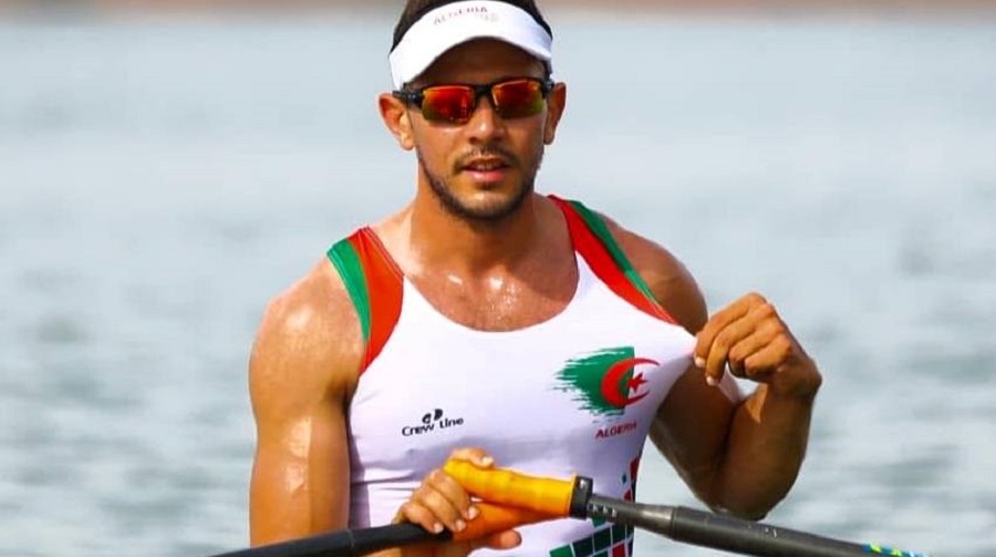 sid-ali-boudina aviron JO 2024