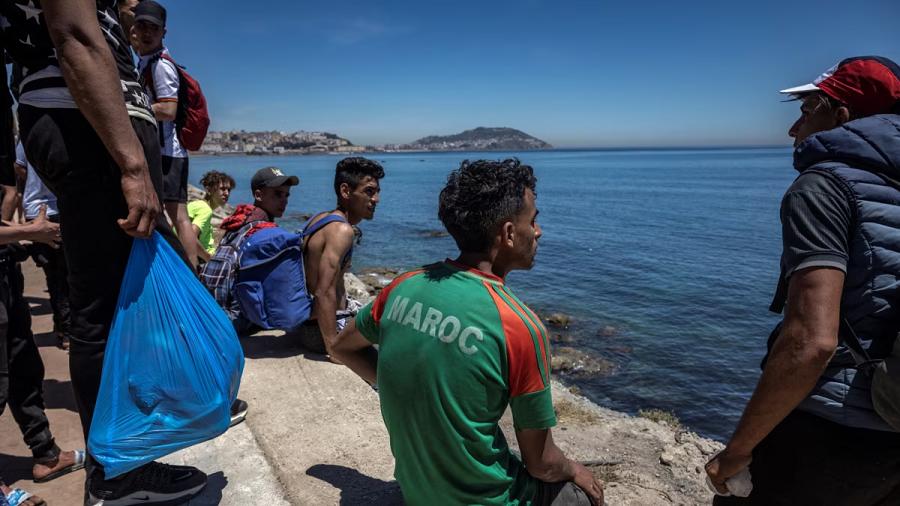 Marocains l’enclave de Ceuta