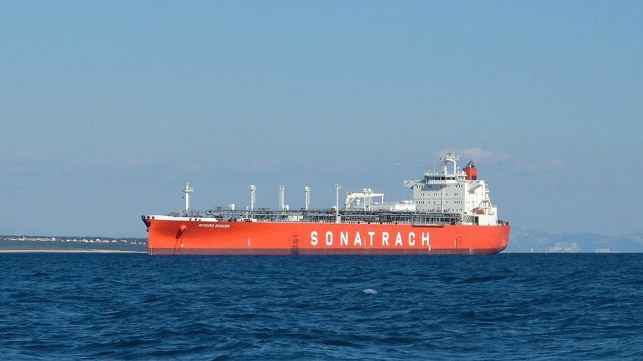 Sonatrach tanker In Ecker