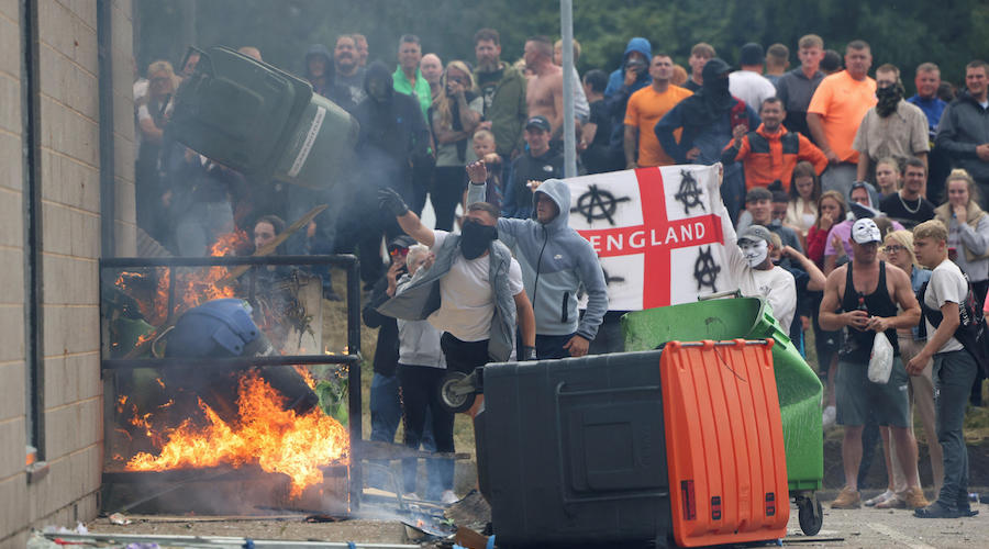 émeutes Angleterre