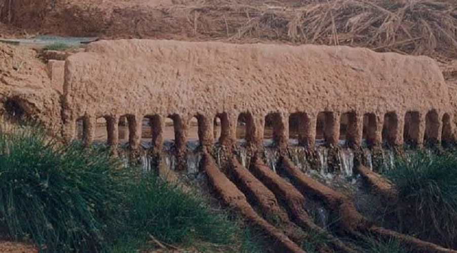 irrigation palmeraie la Vallée de M'Zab