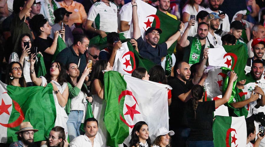 supporters algériens JO