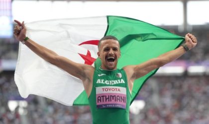 Finale du 100 m – T13 des Jeux paralympiques 2024 : l’Algérien Skander Djamil Athmani en or