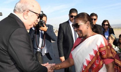 La présidente de la République de l’Inde entame une visite d’Etat en Algérie