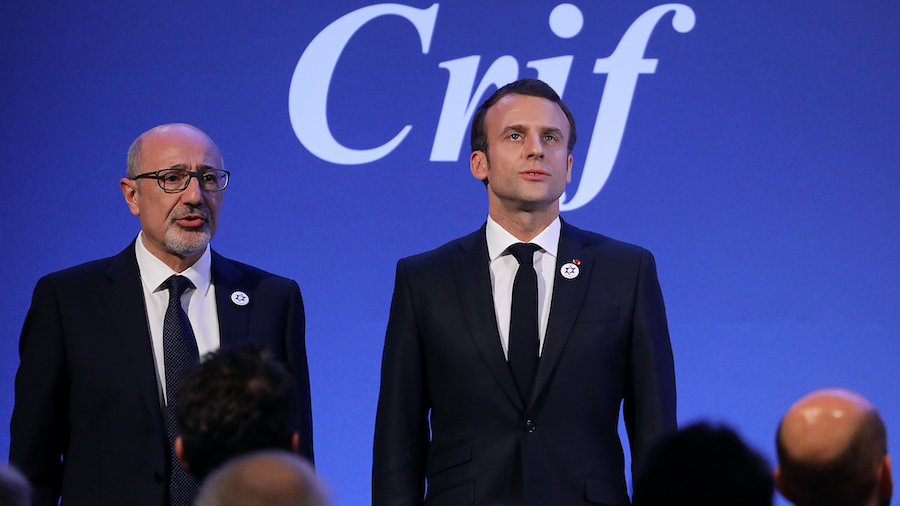 Macron Crif