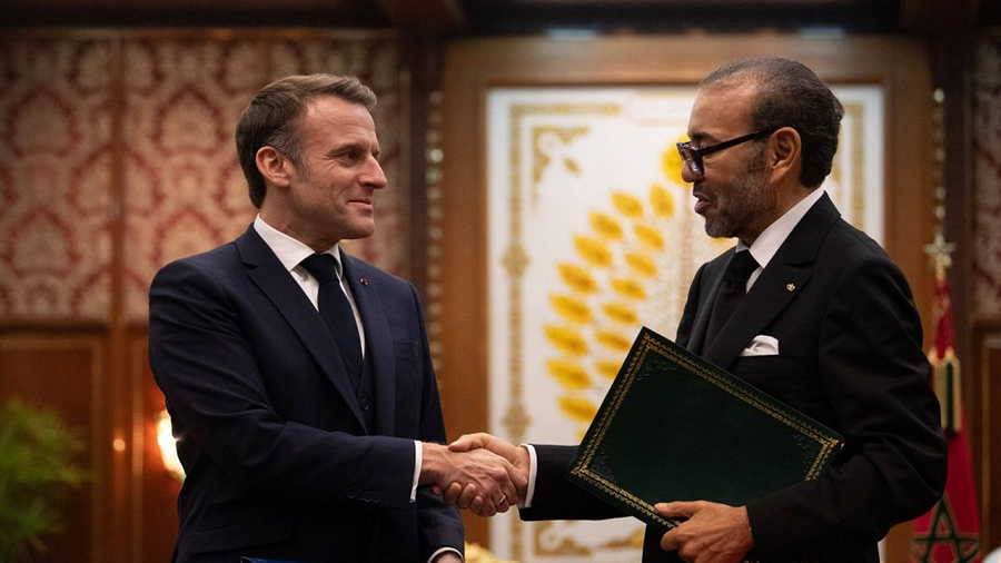 Macron Mohammed VI