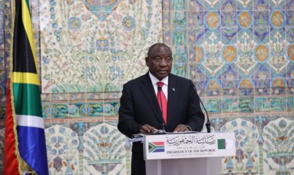 Cyril Ramaphosa : «La coopération avec l’Algérie renforcera la coopération africaine»