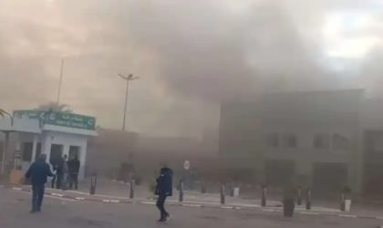 Incendie à la gare routière du Caroubier à Alger : trois personnes blessées